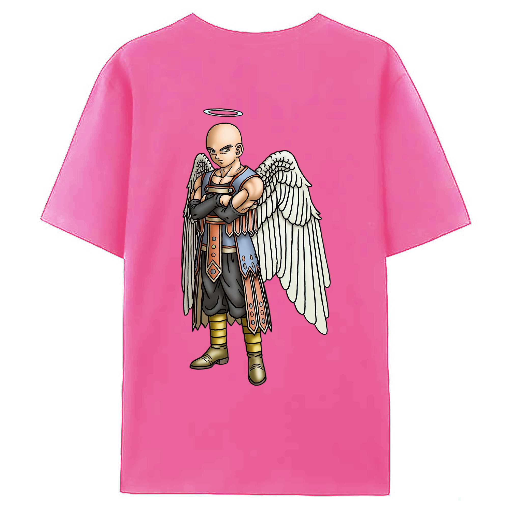 （画像用） ドラゴンクエスト Doragon Kuesuto Dragon Quest レディース半袖Tシャツ(バックプリント)